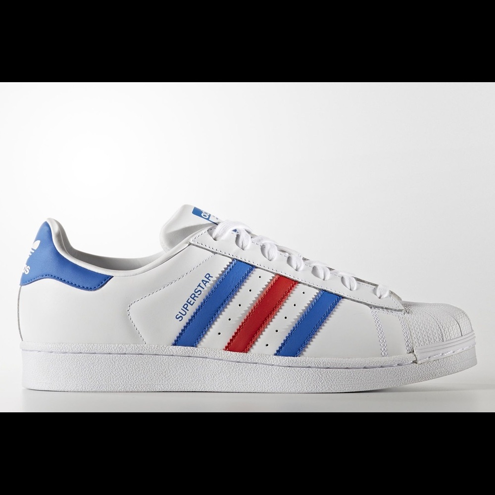 Boys Adidas Super Star Shoes Like New!!